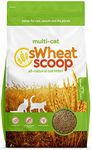 sWheat Scoop Multi-Cat All-Natural Clumping Cat Litter, 7lb Bag