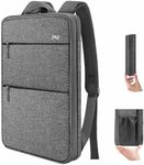 ZINZ Slim & Expandable Laptop Backpack 15 15.6 16 Inch Sleeve with USB Port,Spill-Resistant Notebooks Bag Case for Most 14-16 Inch MacBooks Surface-Books Dell HP Lenovo Asus Computers,D01G01