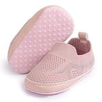 Meckior Infant Baby Girls Boys Canvas Shoes Soft Sole Toddler Slip On Newborn Crib Moccasins Casual Sneaker Austin Boy's Flat Lazy Loafers First Walkers Skate Shoe