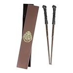 Paladone Harry Potter Wand Chopsticks in Box Includes 2 Chopsticks & Storage Case Practical & Magical Harry Potter Dinnerware Gift for Fans