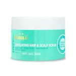 My Bubble! Exfoliating Anti-Dandruff Hair & Scalp Scrub 200g with Argan, Coconut & Peppermint for all hair types, vegan, silicone free, parabens free, sulfates free, curly girl method approved