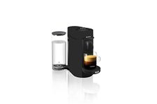 Nespresso VertuoPlus Coffee and Espresso Machine by De'Longhi, Black Matte