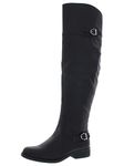 American Rag Womens Adarra Closed Toe Knee High Fashion, Black Smooth, Size 7.0 US / 5 UK US