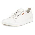 ECCO Women's Soft 7 Sneaker, White, 5 UK