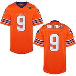 Villa The Waterboy Football Jersey #9 Bobby Boucher 50th Anniversary Stitched Movie Mud Dogs Bourbon Bowl Men Football Jerseys (Orange, Small), Orange, S