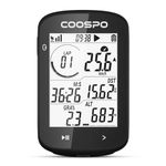 COOSPO CS300 GPS Bike Computer, Wireless Cycle Computer with 2.6 LCD Screen, Bluetooth ANT+ Bike Speedometer Odometer with Auto-Backlight, Customize Display & 40H Long Battery Life