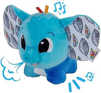 Lamaze Élephant'Air, Jouet D'Eveil et Sensoriel, Peluche, Coloré, Bébé, Cadeau De Naissance, Baby Shower, pour Garçons Et Filles A Partir De 3 Mois L27467