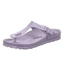 Birkenstock Women's Gizeh EVA Thong Sandal Silver 39 M EU