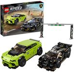 LEGO 76899 Speed Champions Lamborghini Urus ST-X & Huracán Super Trofeo EVO Race Cars Toys Set for 8 Years Old