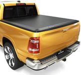 YITAMOTOR Soft Tri-fold Truck Bed Tonneau Cover Compatible with 2003-2024 Dodge Ram 2500 3500, Fleetside 8 ft Bed w/o Rambox