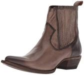 Frye Women's Sacha Chelsea Leather Boots Stone/Vintage Pull Up Leather, Size 7.5