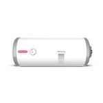 Racold CDR DLX Plus 35L Horizontal Energy Efficient Storage Water Heater(Geyser) with Free Standard Installation & Pipes|Temperature Display & Knob|Fits Under False Ceilings|Titanium Enameled Coating