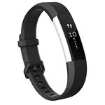 For Fitbit Alta HR Bands, Vancle Classic Accessory Band Replacement Wristband Strap for Fitbit Alta HR 2017 / Fitbit Alta 2016 Small Large (001, Black, Small)