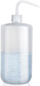 Valchoose Larger 1000ml Tattoo Squeeze Bottle, 32oz Wash Bottle Exactly Reach Plants, No-leaks Tattoo Bottles White (1Pack)