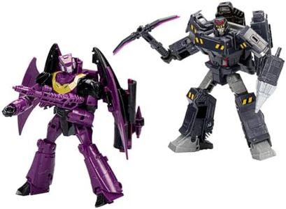 Transformers Toys Legacy Evolution Miner Megatron & Senator Ratbat Rise of Tyranny 2-Pack, 7-inch, Action Figures For Boys And Girls Ages 8 And Up