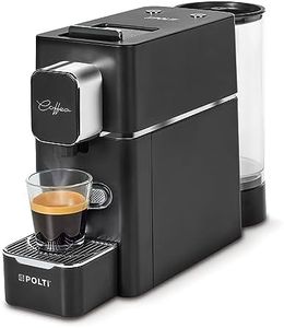 Polti Coffea S15B Espresso Coffee Machine, Compatible with E.S.E; Tank 44 mm, 0.85 L, Colour: Black