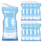 Disposable Urinal Bag 8 Pack 30.4 OZ Pee Bags for Travel for Men Women Kids Emergency Urine Bag Portable Emergency Urinal Bags Vomit Bag for Traffic Jams Camping Hiking