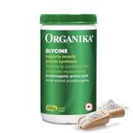 Organika Canadian-Made Glycine Powder - Proteinogenic Amino Acid - Aids Protein Synthesis, Collagen Formation, Joint and Muscle Health, Calming Effect - 450g