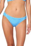 Jessica Simpson Women's Mix & Match Polka Dot Swimsuit Separates (Top & Bottom) Bikini, Side Ruched Hipster, X-Large