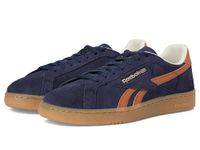 Reebok Unisex-Adult Club C Grounds UK Sneaker, Vector Navy/Dark Ginger/Reebok Brass, 10.5 Women/9 Men