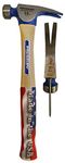 Vaughan & Bushnell VAUGHAN & BUSHNELL CF4 16-oz Milled Face California Framer Framing Hammer, 14'' Hickory Handle