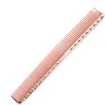 kuou Professional Aluminum Metal Salon Comb, Heat-resistant Anti-static Hair Comb for Hair Cutting Styling & Grooming Rose gold