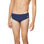 Speedo Mens Swimsuit Brief Endurance+ Solid Adult, Team Navy, 30