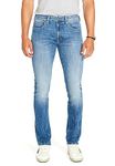 Buffalo David Bitton Men's Slim Ash Jeans, Veined and Crinkled Indigo, 32W x 32L