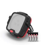 Energizer LED Work Light 250 Lumens of Bright LED, IPX4 Water-Resistant, up to 8 Hours, 4 AA Alkaline Batteries (Included)