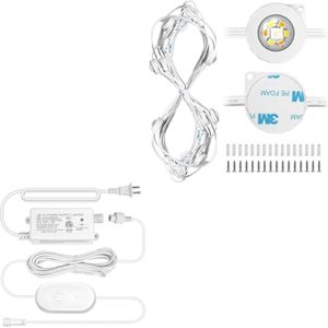 Lepro E1 Bundle - 29V 48W AC-DC Power Supply and in-line Controller Set & 25ft E1 Single Strand