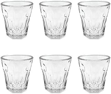 40ml Shot Glasses – Pack of 6 – Transparent Design – Dishwasher Safe – Perfect for Parties & Get Togethers – Great Addition to Your Glass Cabinet