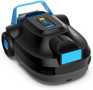 BOTLIFE (2026 Neu) PC01 Poolroboter, Akku Poolsauger Bodensauger, Kabelloser Poolroboter Boden, 120 Minuten Laufzeit, 6057 LPH, Selbsteinparkfunktion, Poolreiniger für Flache Pools bis zu 80㎡
