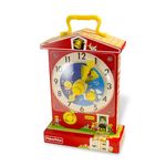 Fisher Price Classics Music Box Teaching Clock