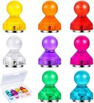 Ginfonr 8 Pieces Diamond Painting Cover Holder, Diamond Art Locator Accessories Tools Craft, Cross Stitch Diamond Art Accessories Tools for Art Craft, Suitable for DIY Diamond Painting