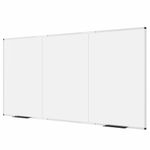 VIZ-PRO Large Magnetic Whiteboard/Foldable Dry Erase Board, 96 X 48 Inches, Wall Mounted White Board for School Office and Home 8' x 4'