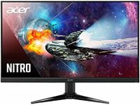 Acer Nitro QG241Y Pbmiipx 23.8" Full HD (1920 x 1080) VA Gaming Monitor with AMD FreeSync Premium Technology, Up to 165Hz, 1ms (VRB), HDR10, (1 Display Port 1.2, 1 x HDMI 2.0 & 1.4)