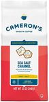 Cameron's Coffee Roasted Ground Coffee Bag, Flavored, Sea Salt Caramel, 12 Ounce