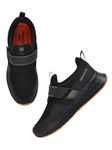 Impakto Walking Shoes for Men|Outdoor Shoe|Sports Shoe for Men(Black)