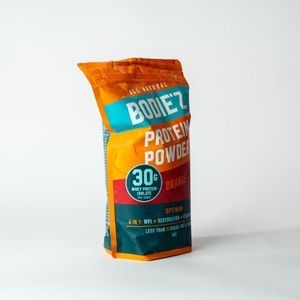 BODIE'Z 100% Whey 30g Protein Water - Orange - High Performance - 1kg