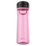 Contigo Jackson 2.0 Tritan Water Bottle with Leak-Proof AUTOPOP Locking Lid, BPA-Free Plastic, Dishwasher Safe, Azalea, 24 oz (709 mL)