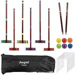 Juegoal Six Player Croquet Set with