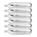 CO2 Cartridges with Threaded Connection, 6 x 25g