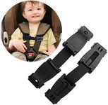 ALLWYOU 2Pcs Car Seat Belt Clip, Anti Escape Car Seat Strap, Car Seat Safety Clip for Baby/Kids, No Threading Required，Harness Chest Clip, Prevent Children Taking Their Arms Out of The Straps