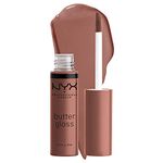 NYX PROFESSIONAL MAKEUP Butter Gloss, Silky smooth non-sticky formula lip gloss, Butterscotch, 8mL