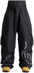GSOU SNOW Men Baggy Snowboard Pants