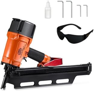 Stafanailer NR2183 High Speed Framing Nailer with Aluminum Magazine, 21 Degree Pneumatic Framing nail gun, 2-Inch up to 3-1/4-Inch Collated Full Head Framing Nails, Framing, Wooden House Building