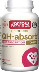 Q10 QH-absorb, 100 mg, Coenzym Q10 nicht oxidiert, Ubichinol, reduzierte Form, 120 Weichkapseln, optimal bioverfügbar, Jarrow Deutschland