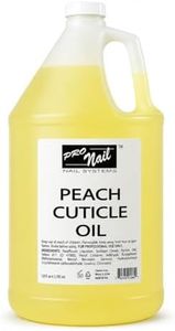 PRO NAIL - Cuticle Revitalizing Oil for Nails, Peach, 128 Oz - Professional Strength, Pedicure and Manicure - Moisturizes and Strengthens Nails and Cuticles - Soothing and Nourishing, Bulk