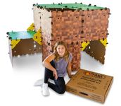Minecraft Explorer Kit - Build Minecraft in The Real World - Endless Play for Ages 8 and Up - Build Forts, Mazes, Tunnels, and More - Durable and Reusable (1 Pack)