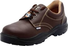 ACME Sodium Steel Toe Leather Safety Shoe (Brown, S1) (Numeric_6)